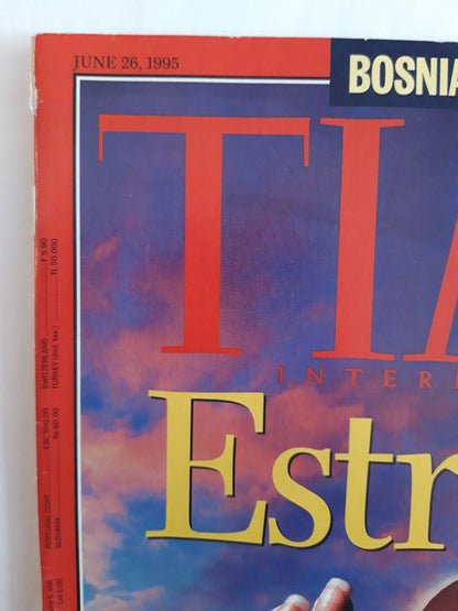 Time magazine Estrogen Every Woman`s Dilemma Bosnia Into Battle 26.06.1995 Juni 1995