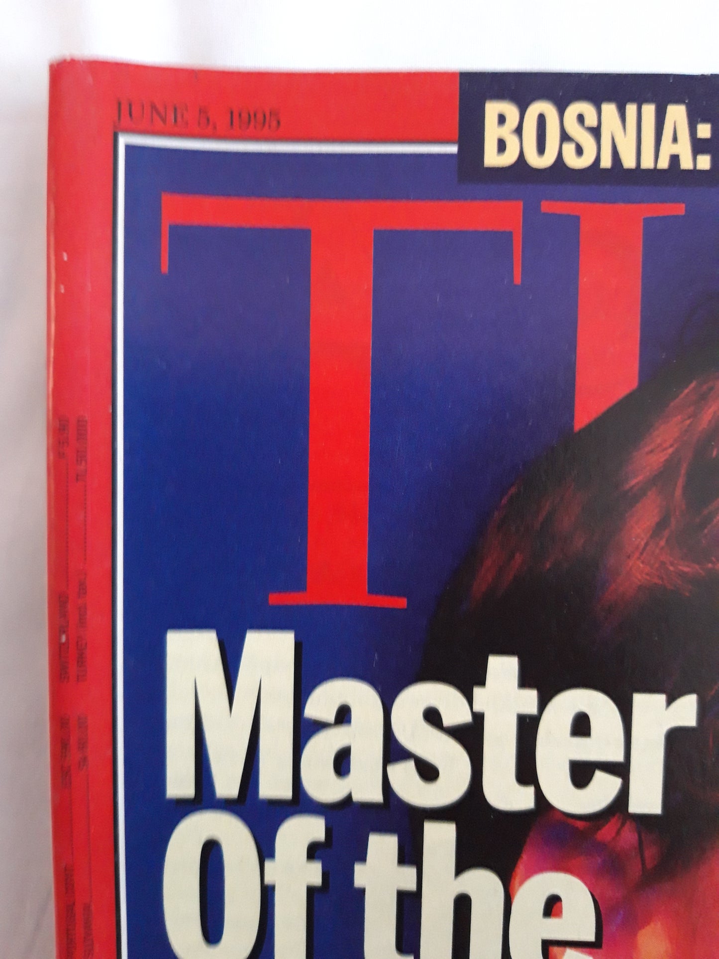 Time magazine Master Of The Universe Bill Gates Bosnia The U.N. in Chains 05.06.1995 Juni 1995