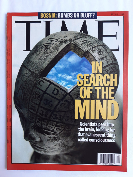 Time magazine In Search of the Mind Bosnia Bombs or Bluff? 31.07.1995 Juli 1995