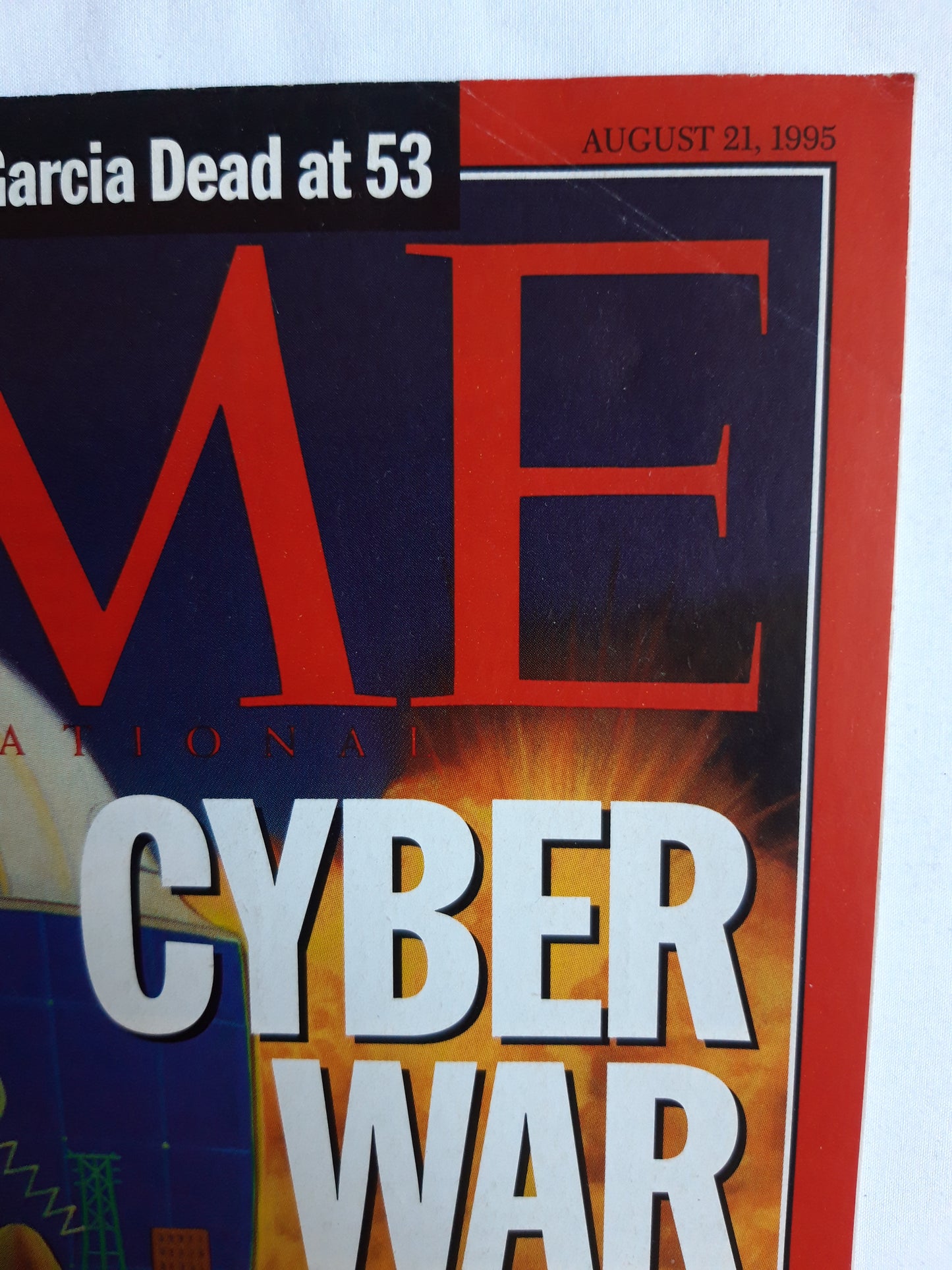 Time magazine Cyber War Jerry Garcia 21.08.1995 August 1995