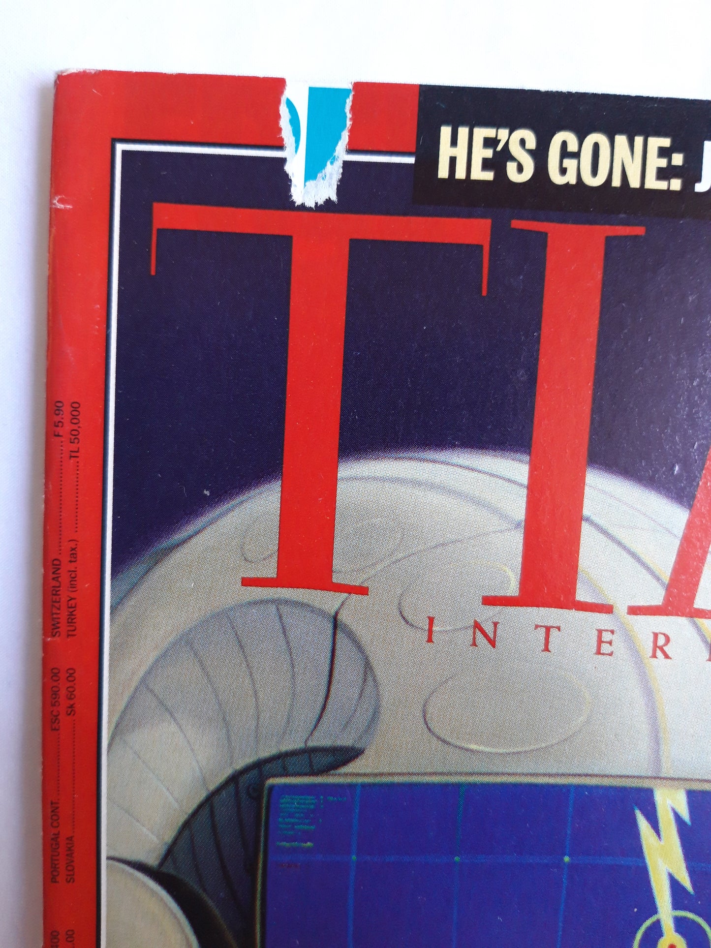 Time magazine Cyber War Jerry Garcia 21.08.1995 August 1995