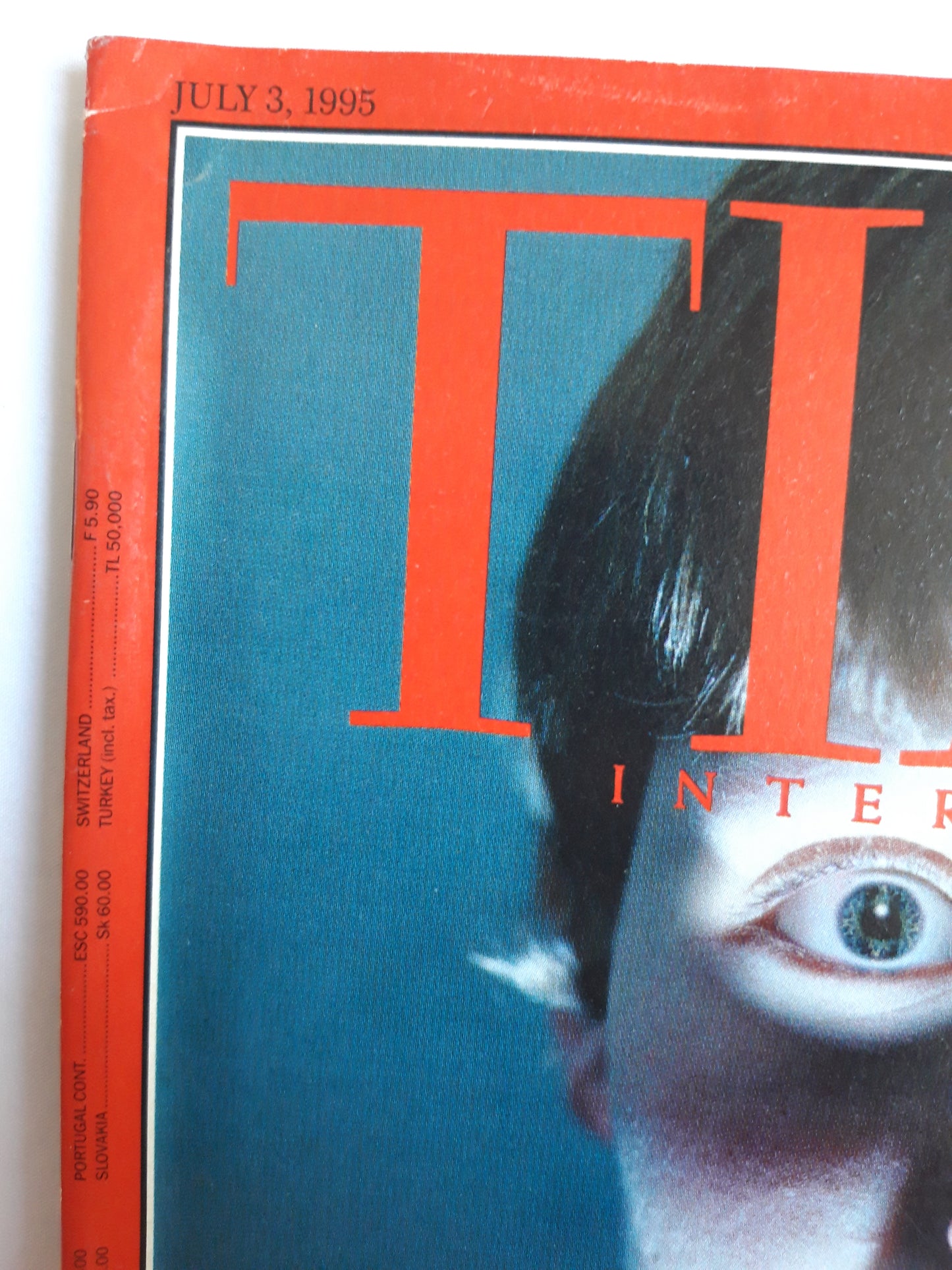 Time magazine Cyberporn Can we protect our kids and free speech? Major goes for broke 03.07.1995 Juli 1995