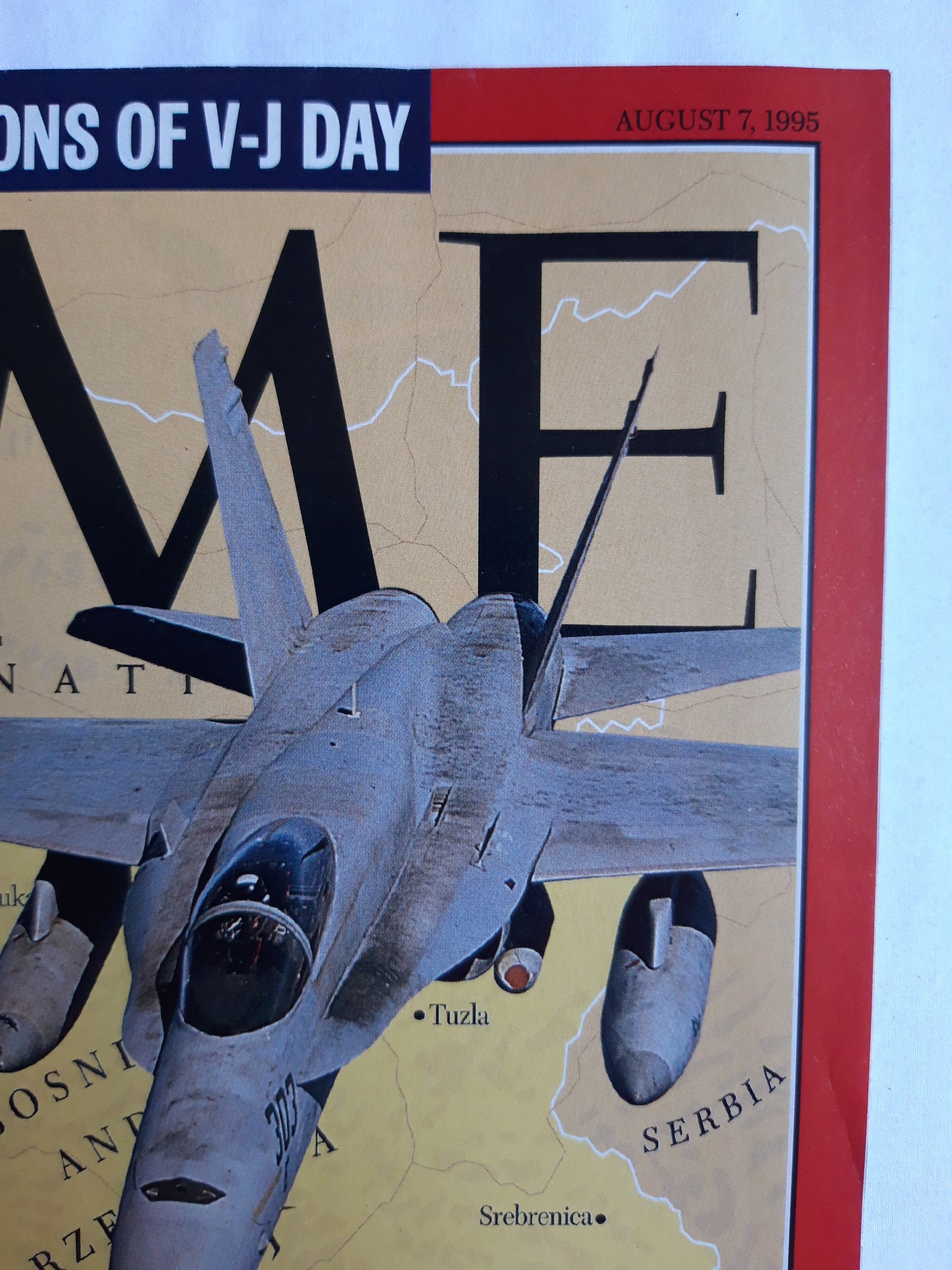Time magazine Flight of Conscience NATO Balkan war The Lessons of V-J Day 07.08.1995 August 1995
