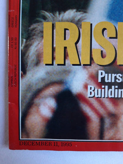 Time magazine Irish Dreams Pursuing peace in the North Bosnia Tiptoeing in South Korea Uncovering the Sins 11.12.1995 Dezember 1995