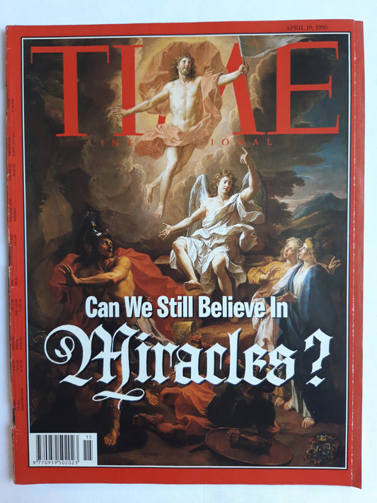 Time magazine Can we Still Belive In Miracles? 10.04.1995 April 1995