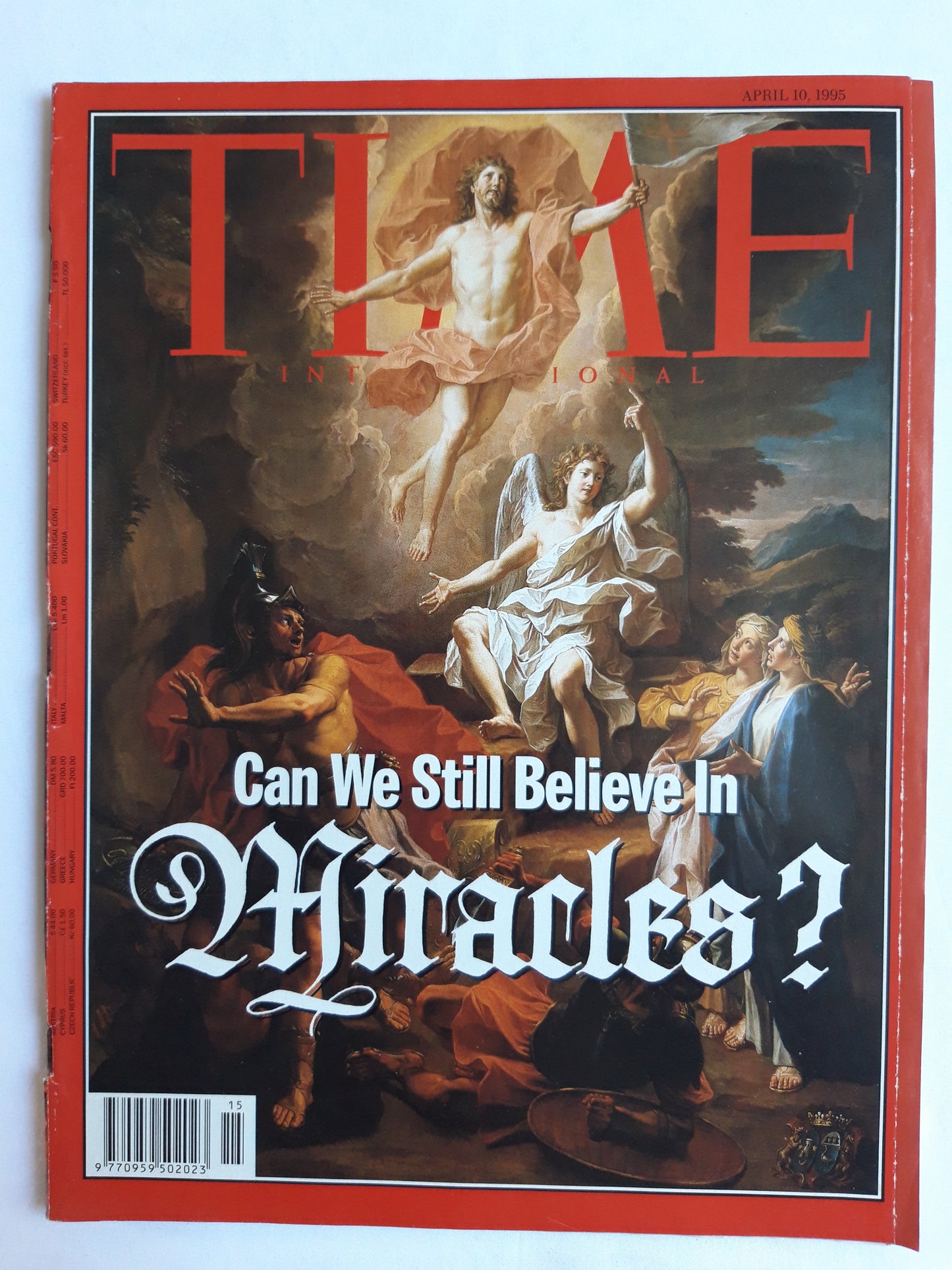 Time magazine Can we Still Belive In Miracles? 10.04.1995 April 1995