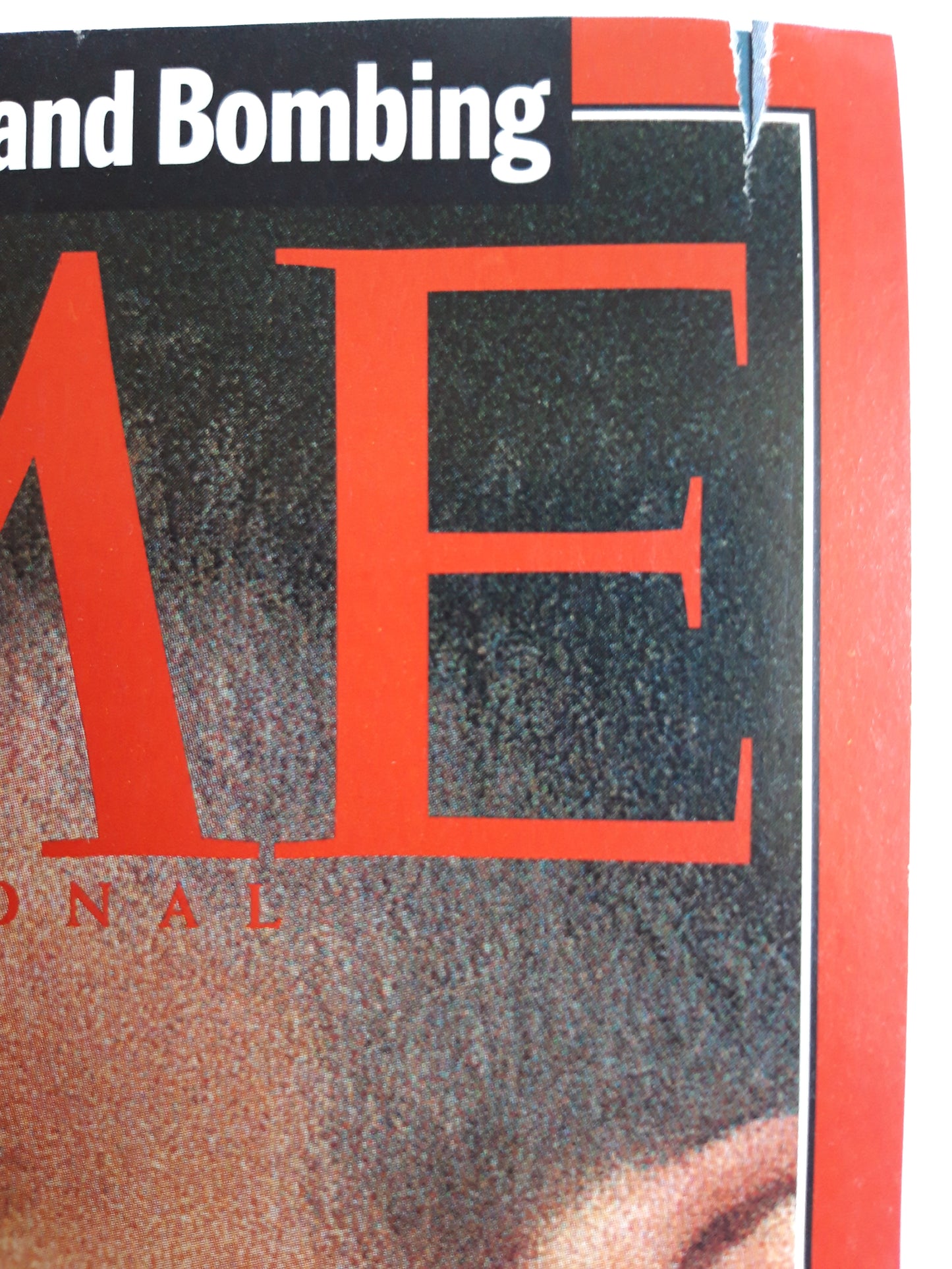 Time magazine The Face Of Terror Accused bomber Timothy McVeight Special Issue The Heartland Bombing 01.05.1995