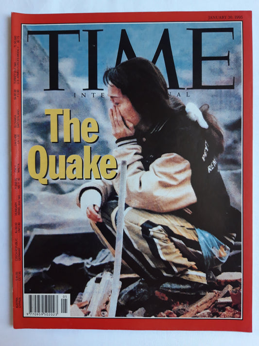 Time magazine The Quake 30.01.1995 Januar 1995