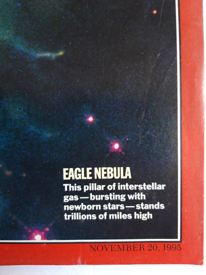 Time magazine Wonders of the Cosmos Hubble Space Telescope Eagle Nebula 20.11.1995 November 1995