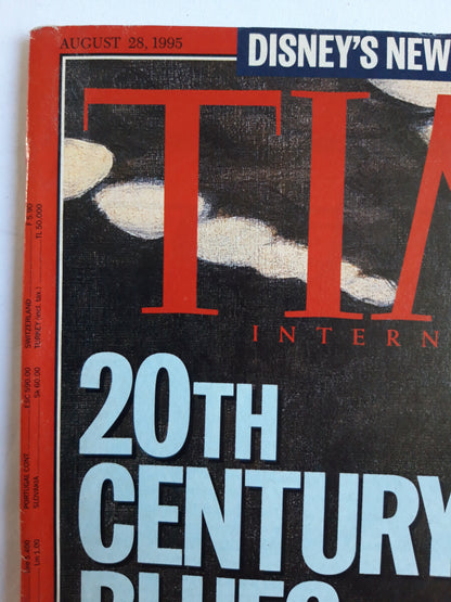 Time magazine 20th Century Blues Stress Anxiety depression modern maladies in our genes Disney´s new Michael Mouse 25.08.1995 August 1995