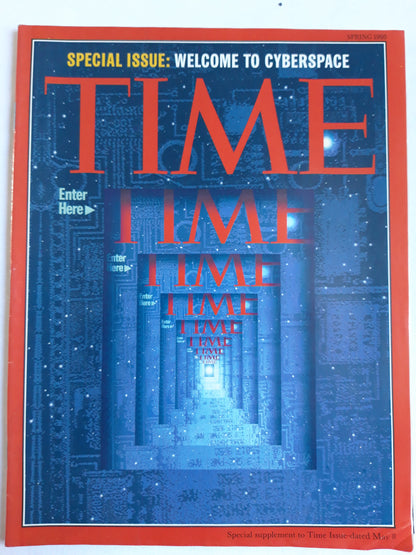 Time magazine Special Issue Welcome to Cybberspace Enter Here Spring 1995