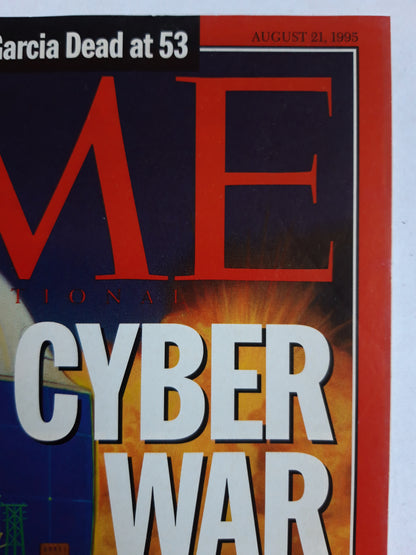 Time magazine Cyber War Jerry Garcia 21.08.1995 August 1995