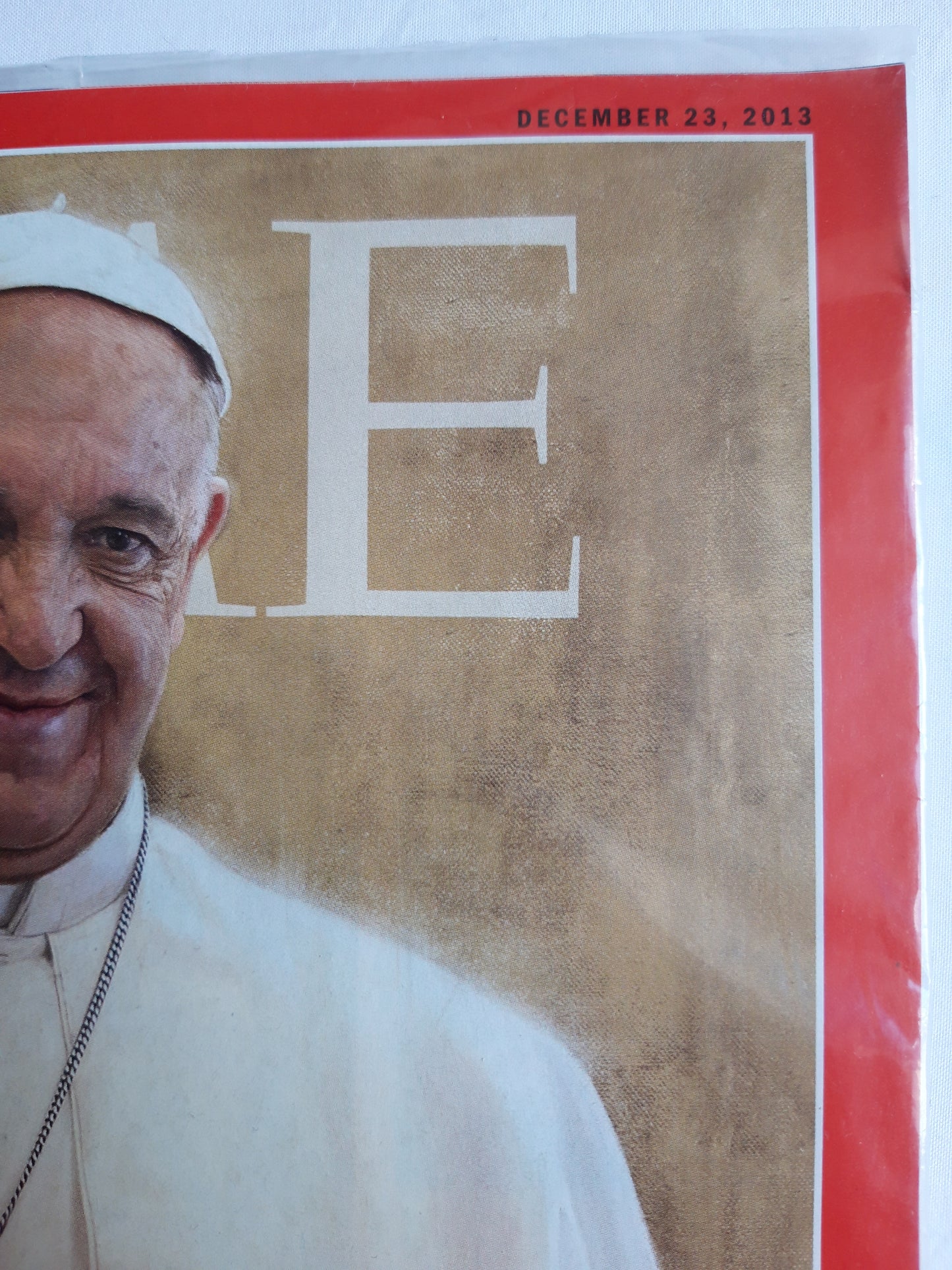 Time magazine Pope Francis Perso of the year 23.12.2013 Dezember 2013 OVP Original verpackt