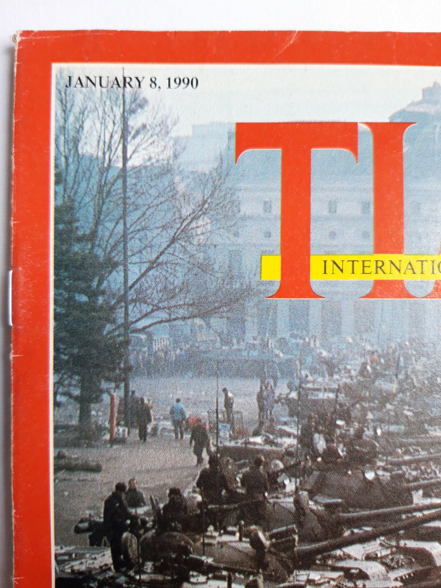 Time magazine When Tyrants Fall Rumania Ceausescu Panama Noriega Bucharest December 1989 08.01.1990 Januar 1990 No.2