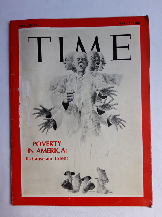 Time magazine Poverty in America 17.05.1968 Mai 1968
