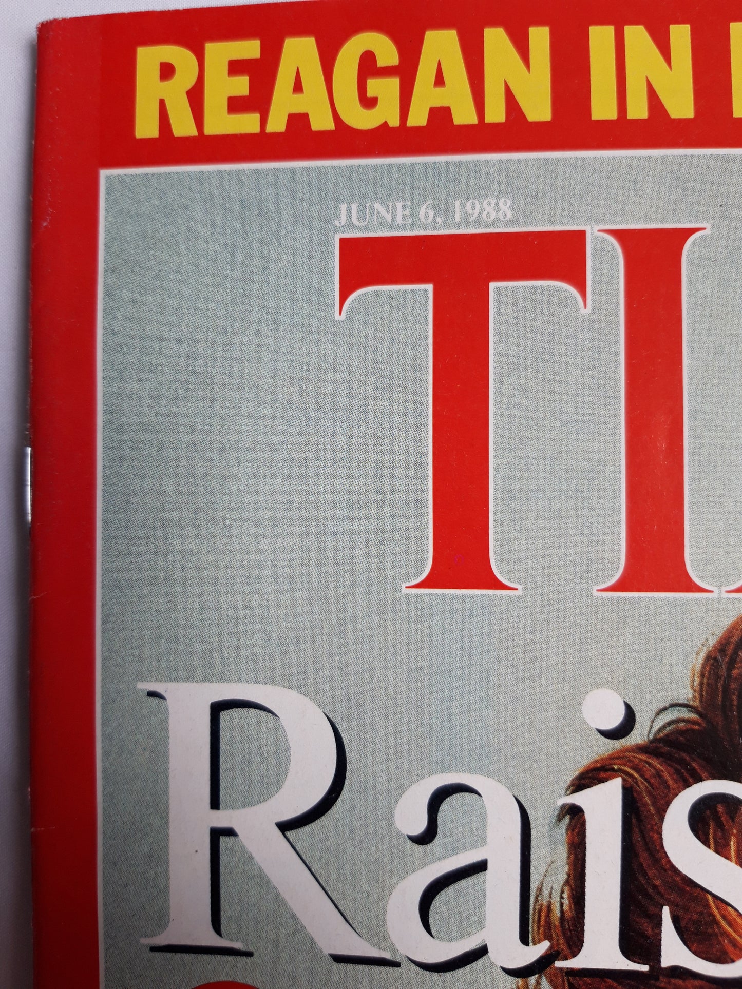 Time magazine Raisa Gorbacheva A new image of the Soviet Union Ronald Reagan in Moscow 06.06.1988 Juni 1988 No.23