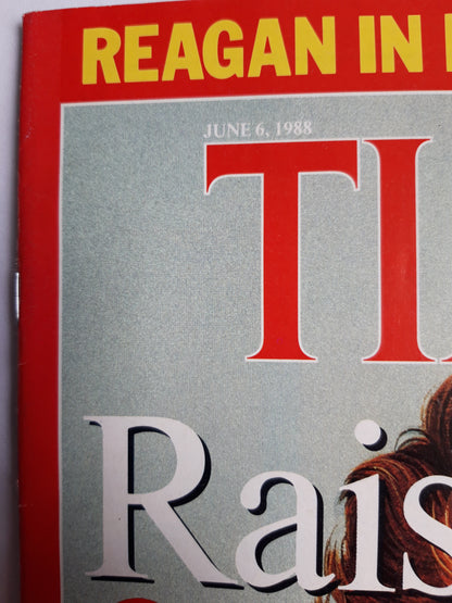 Time magazine Raisa Gorbacheva A new image of the Soviet Union Ronald Reagan in Moscow 06.06.1988 Juni 1988 No.23