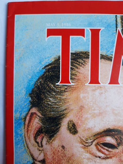 Time magazine Triumph In Moscow Pianist Vladimir Horowitz Tokyo The Summit And the City 05.05.1986 Mai 1986 No. 18