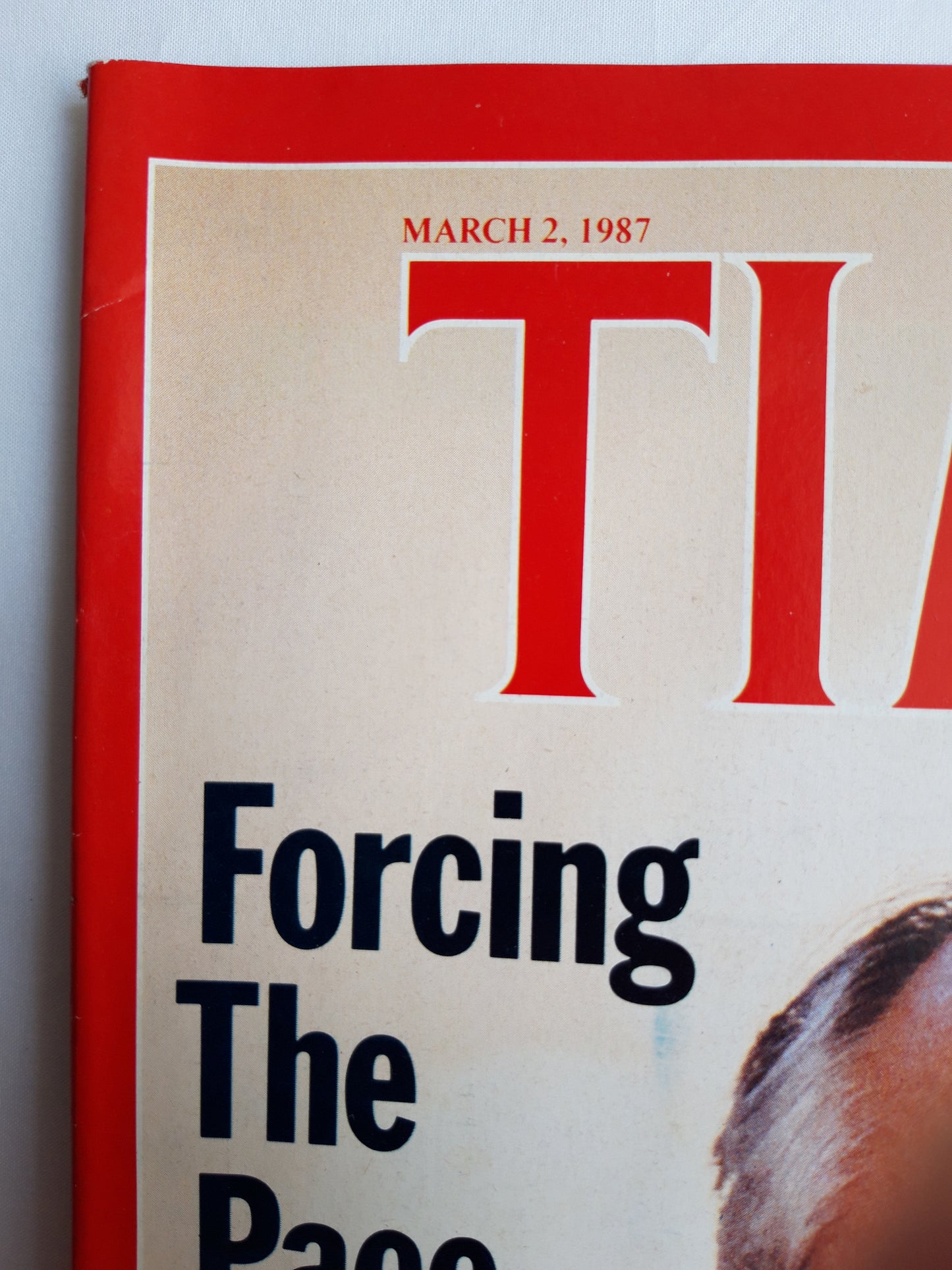 Time magazine Forcing The Pace Gorbachev Presses His Reforms White House Under Siege 02.03.1987 März 1987 No.9