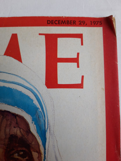 Time magazine Messengers of Love and Hope Mother Teresa 29.12.1975 Dezember 1075