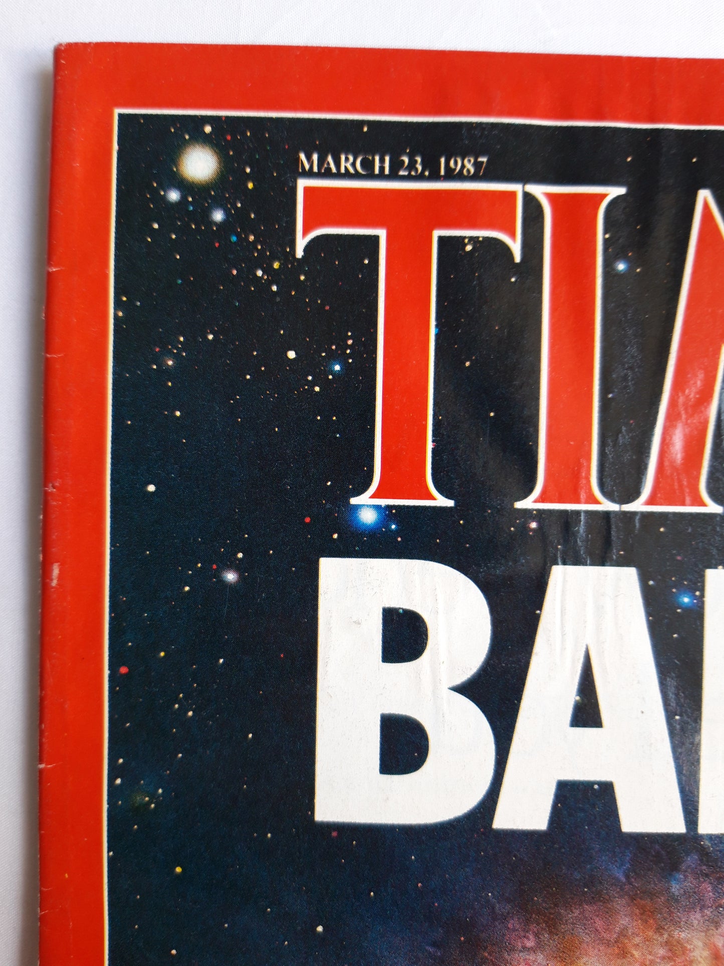 Time magazine BANG! A Star Explodes, Providing New Clues To the Nature of the Universe Israel The Spy Case Furor 23.03.1987 März 1987 No.12