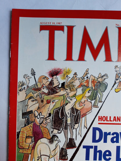 Time magazine Holland Drawing The Line Has Permissiveness Gone Too Far 007 at 25 10.08.1987 August 1987 No.32