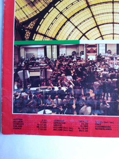 Time magazine Milano! Hot Days on Wall St. 24.08.1987 August 1987 No.34