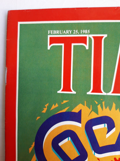 Time Magazine Cocaine Wars South America`s Bloody Business The Soaring Dollar 25.02.1985 25. Februar 1985 No.8