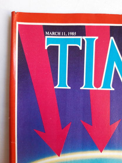 Time magazine Star Wars What`s at Stake in Geneva The Scientific Challenge The U.S. Economy Still Coming On Strong 11.03.1985 März 1985 No. 10
