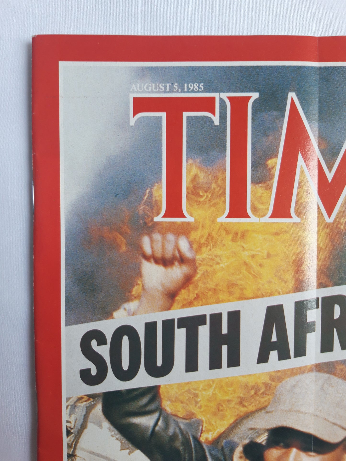 Time magazine South Africa Black Rage White Repression Focus on AIDS Rock Hudson´s Ordeal 05.08.1985 August 1985 No.31