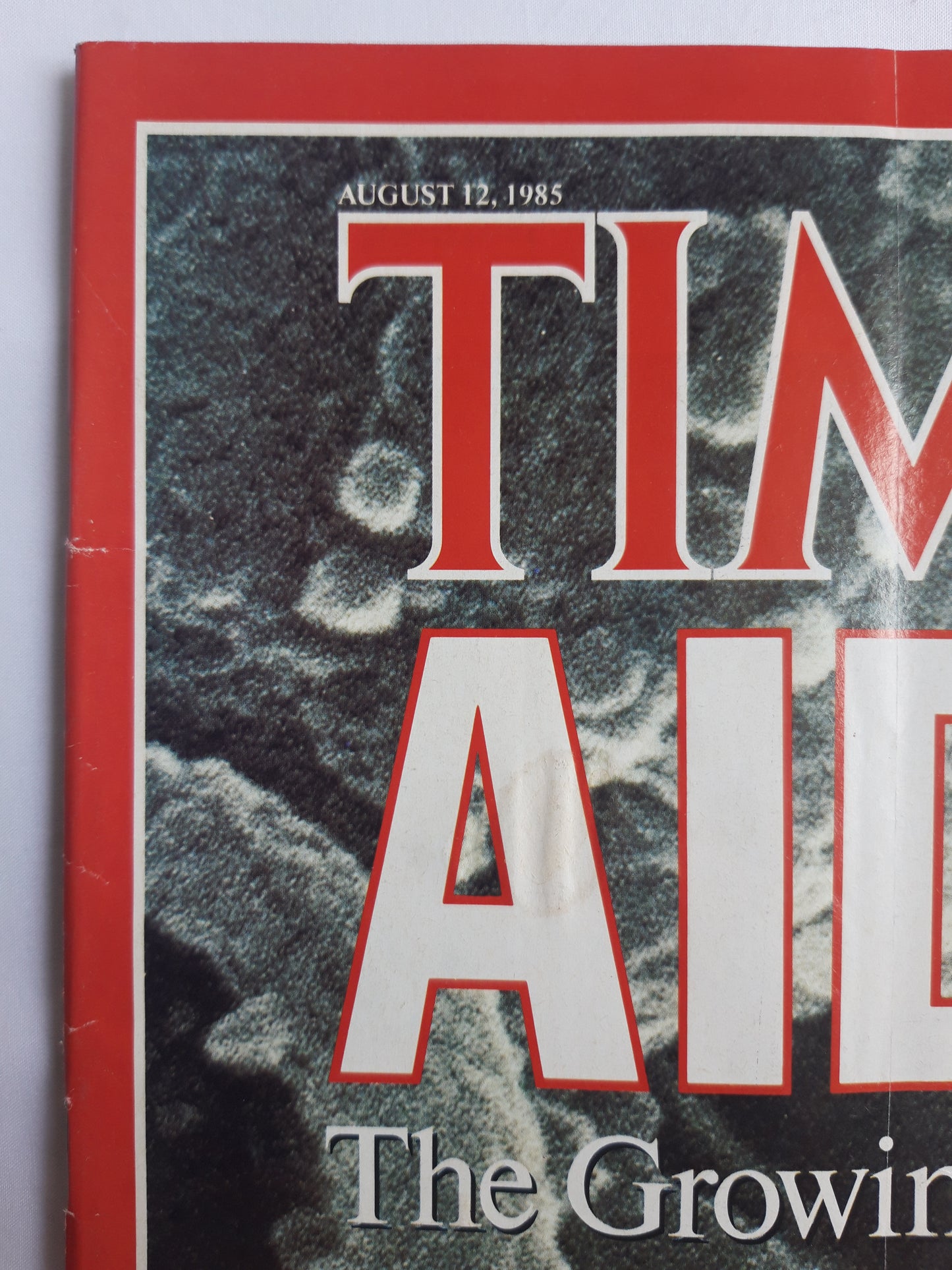 Time magazine AIDS Virus The Growing Threat What`s Being Done Virus Smiles At Helsinki A Diplomatic Debut Shevardnadze 12.08.1985 August 1985 No.32