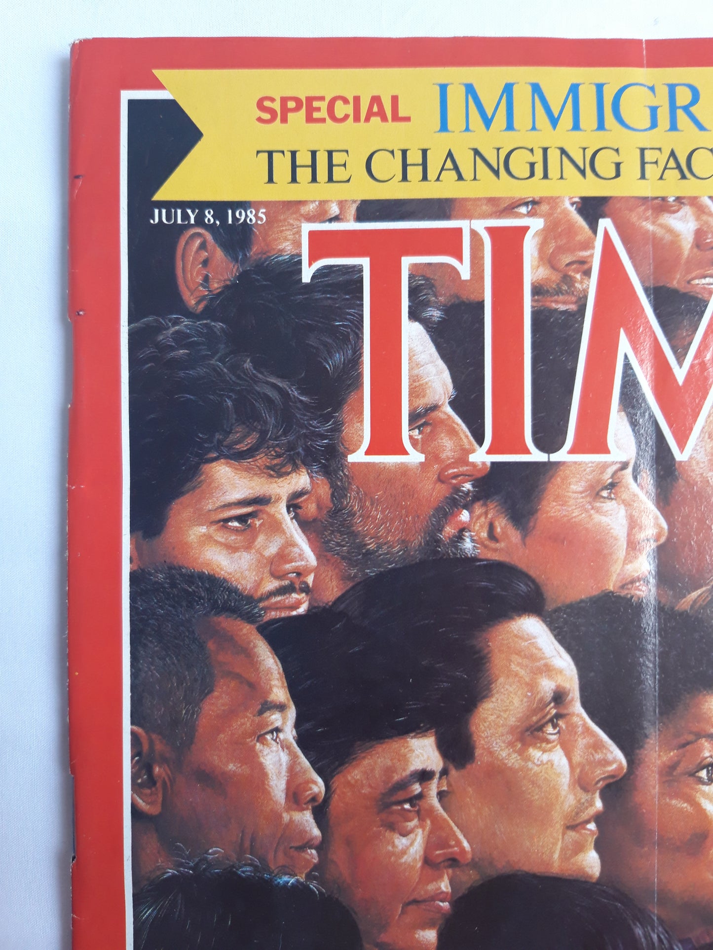 Time magazine Special Immigrants Issue The Changing Face of America 08.07.1985 Juli 1985 No.27