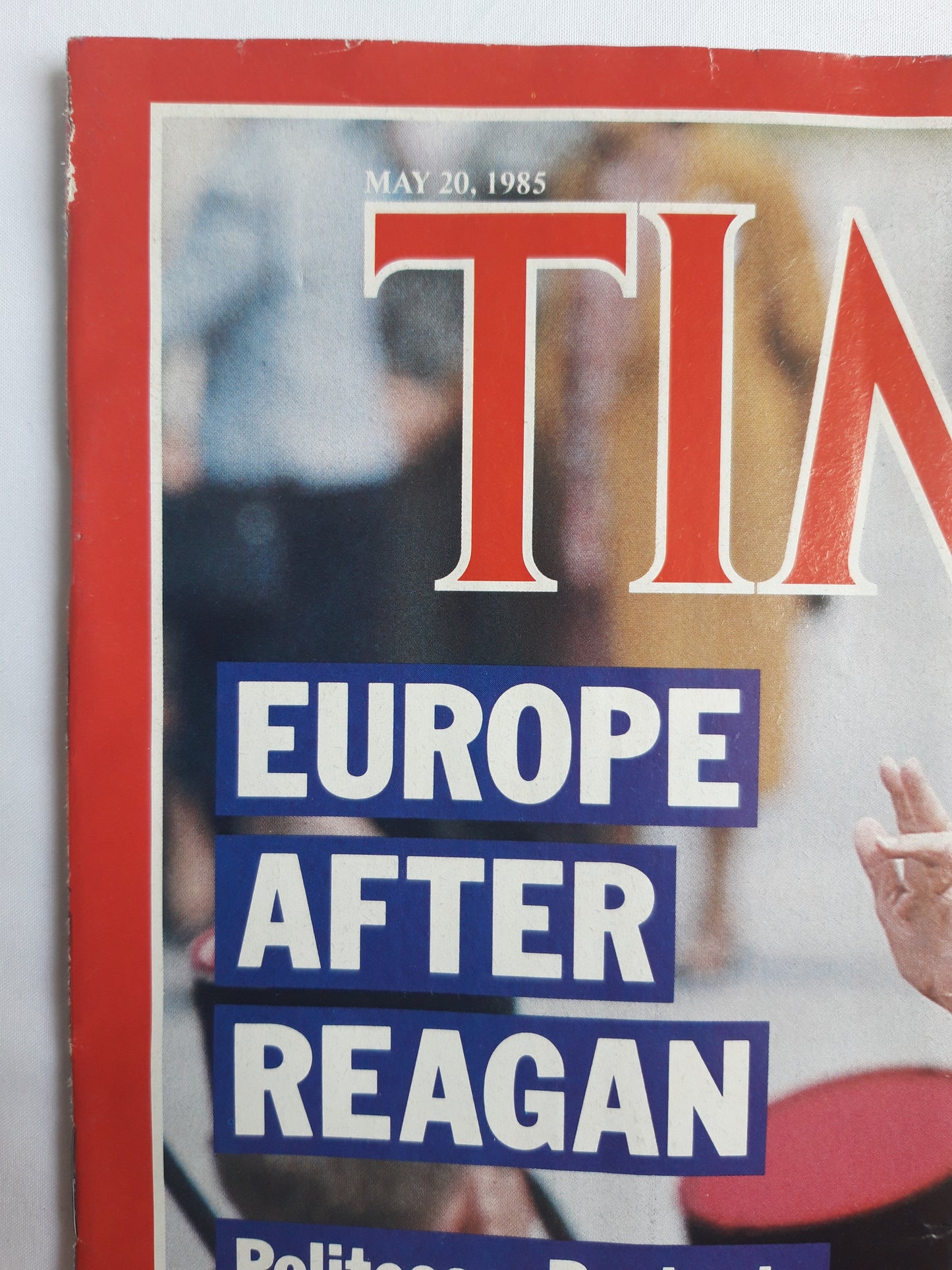 Time magazine Europe Arfer Ronald Reagan Cocktails `85 20.05.1985 Mai 1985 No.20