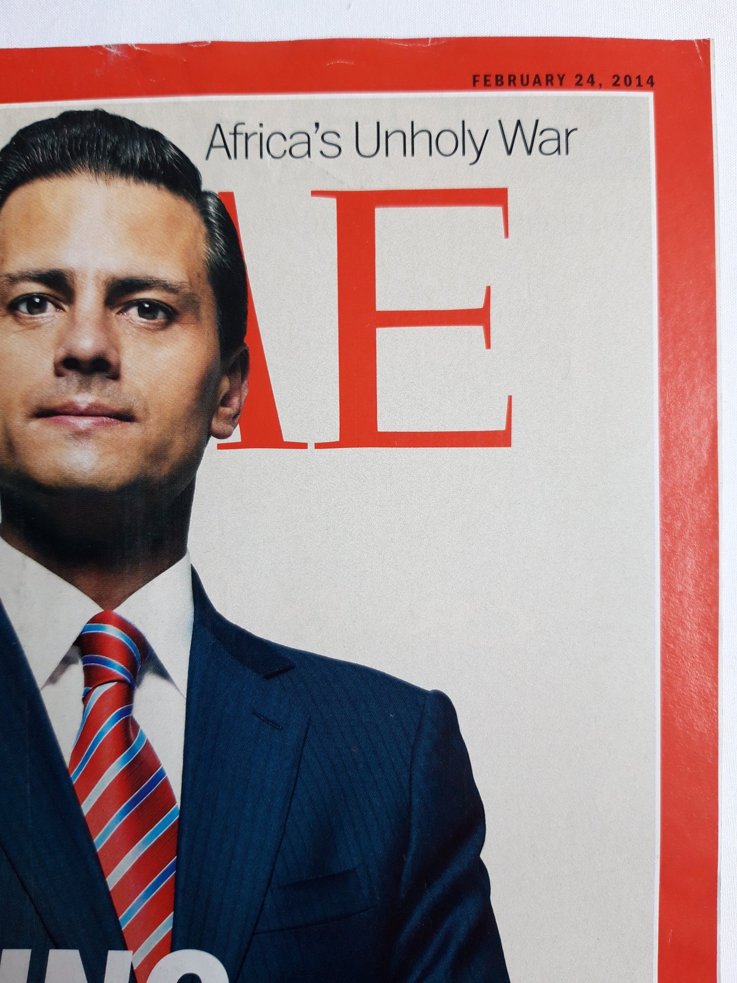 Time magazine Saving Mexico Enrique Pena Nieto 24.02.2014 Februar 2014