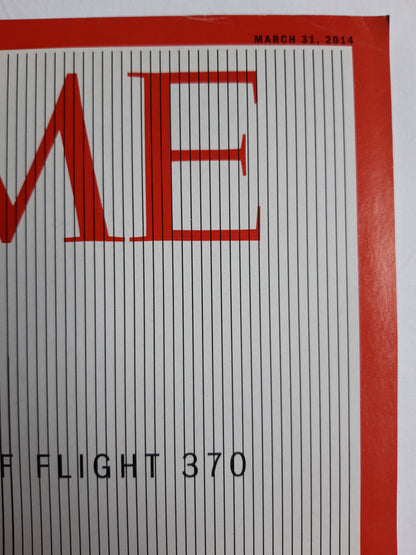 Time magazine The Mystery of Flight 370 31.03.2014 März 2014