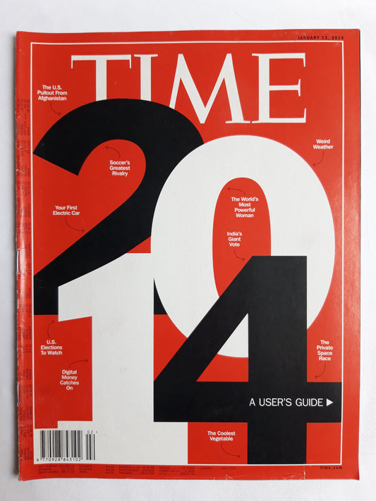 Time magazine Afganistan Your First Electric Car Digital India The World`s Most Powerfull 2014  13.01.2014 Januar 2014