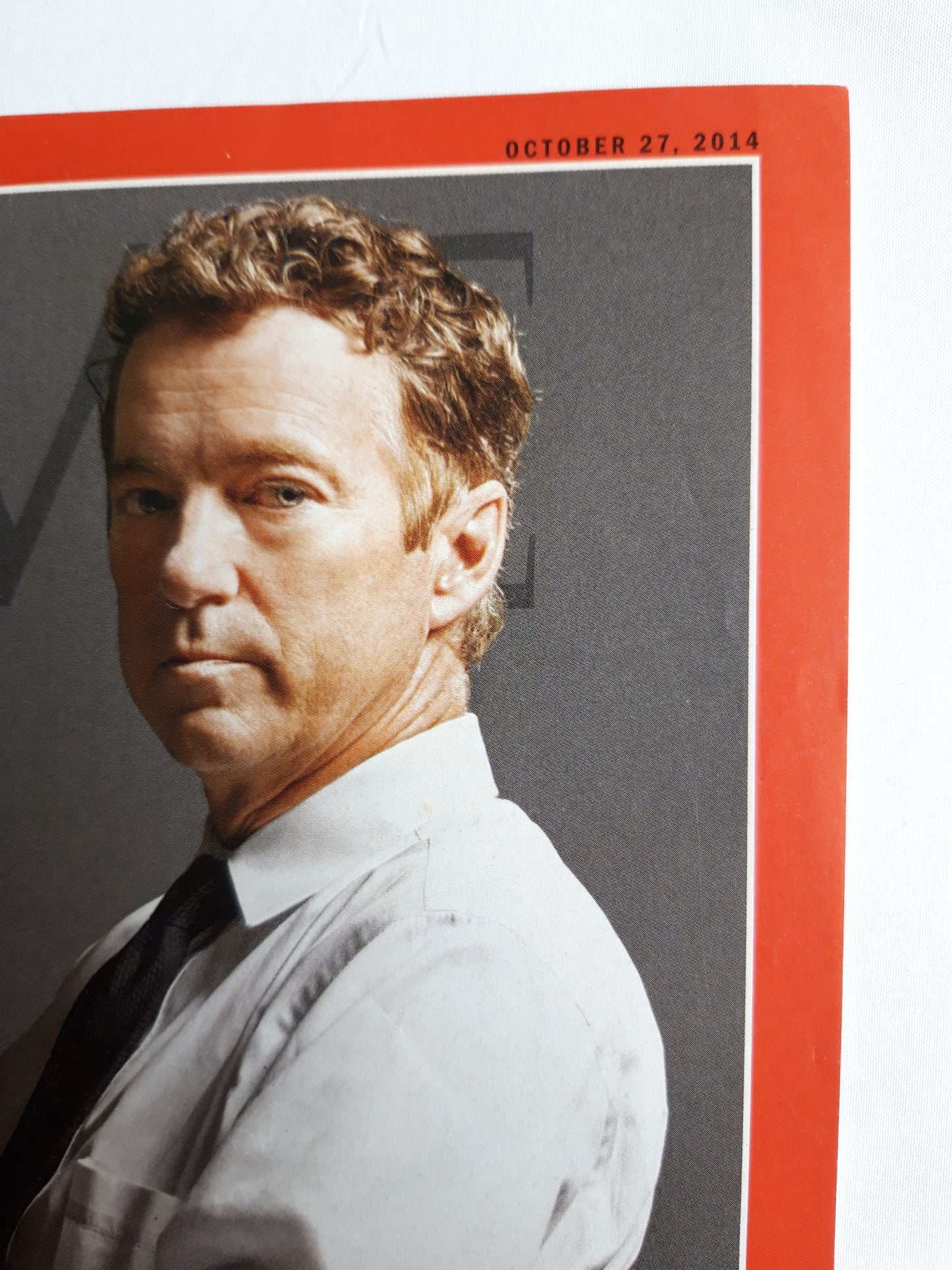Time magazine The Most Interesting Man in American Politics 27.10.2014 Oktober 2014