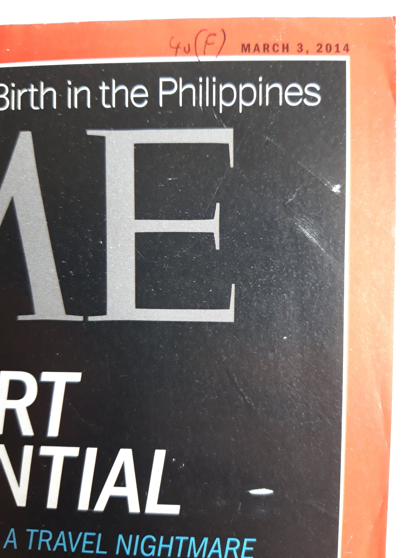 Time magazine Airoport Confidential A view from the other side of a travel nightmare 03.03.2014 März 2014