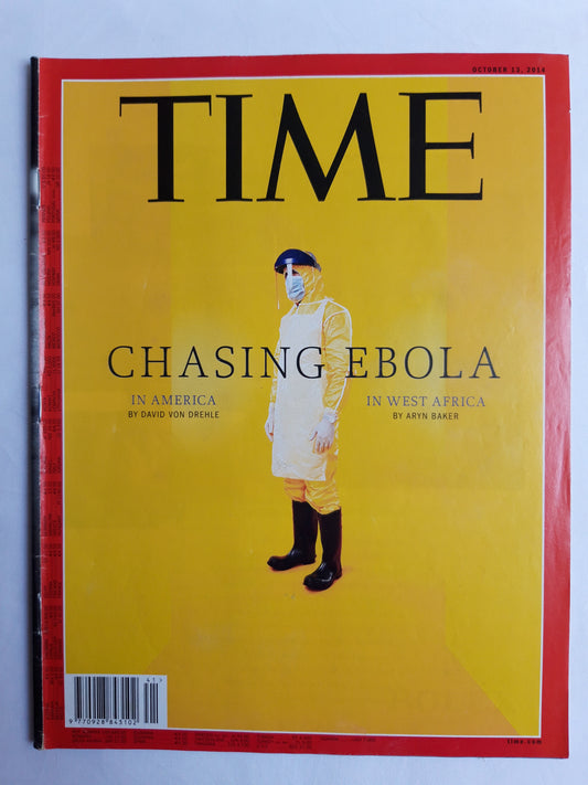 Time magazine Chasing Ebola In America In West Africa 13.10.2014 Oktober 2014