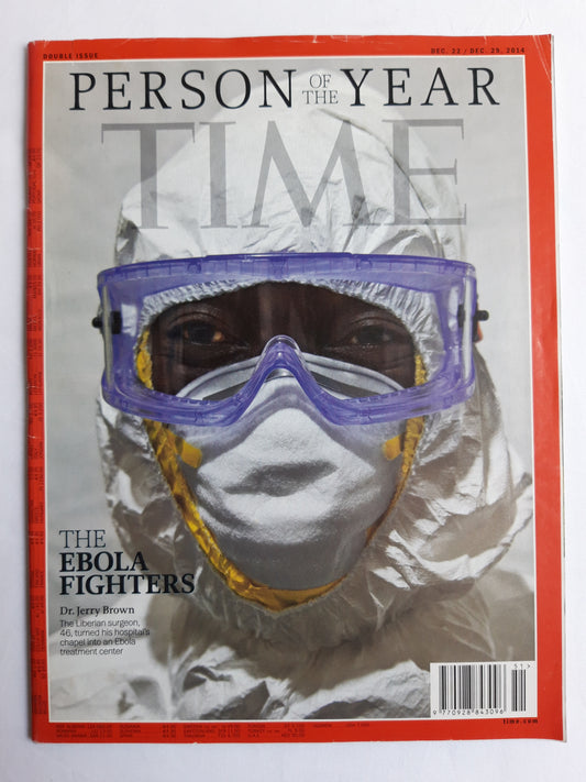 Time magazine Person of the Year The Ebola Fighters 22./29.12.2014 Dezember 2014