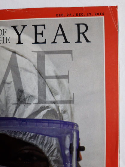 Time magazine Person of the Year The Ebola Fighters 22./29.12.2014 Dezember 2014