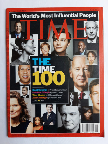Time magazine The World`s Most Influential People The Time 100 David Cameron Julian Assange 02.05.2011 Mai 2011