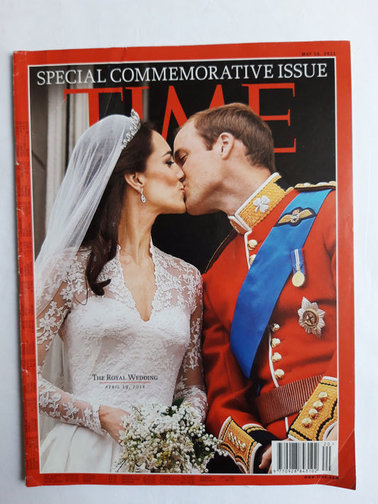 Time magazine Special Commemorative Issue The Royal Wedding William Kate April 29, 2011 16.05.2011 Mai 2011