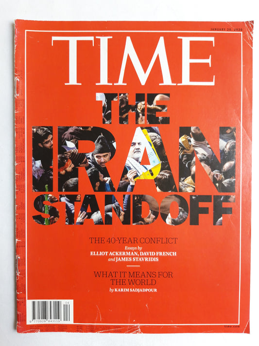 Time magazine The Iran Standoff The 40-year conflict What it means for the world 20.01.2020 Januar 2020