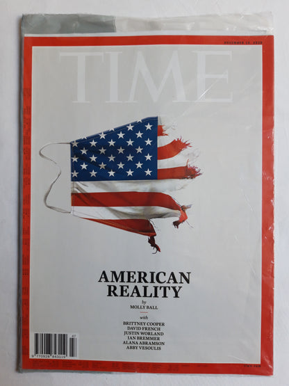Time magazine American Reality Brittney Cooper David French Justin Worland Ian Bremmer Alana Abramson Abby Vesoulis 16.11.2020 November 2020