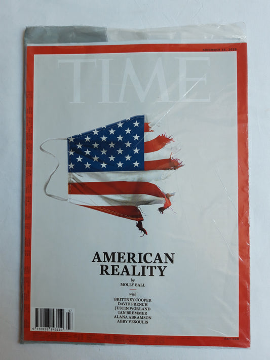 Time magazine American Reality Brittney Cooper David French Justin Worland Ian Bremmer Alana Abramson Abby Vesoulis 16.11.2020 November 2020