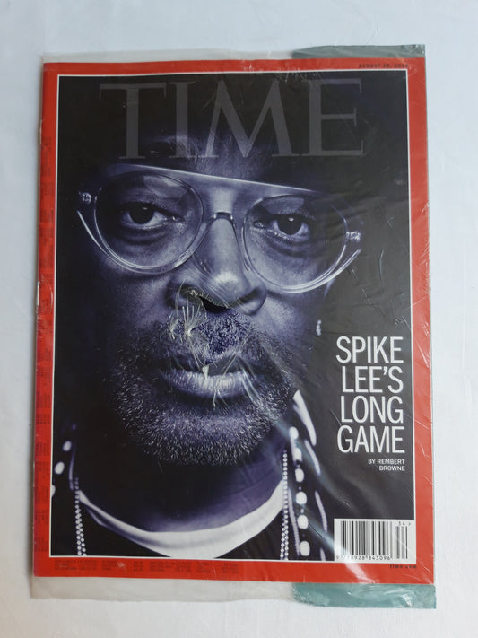 Time magazine Spike Lee`s Long Game 20.08.2018 August 2018 OVP