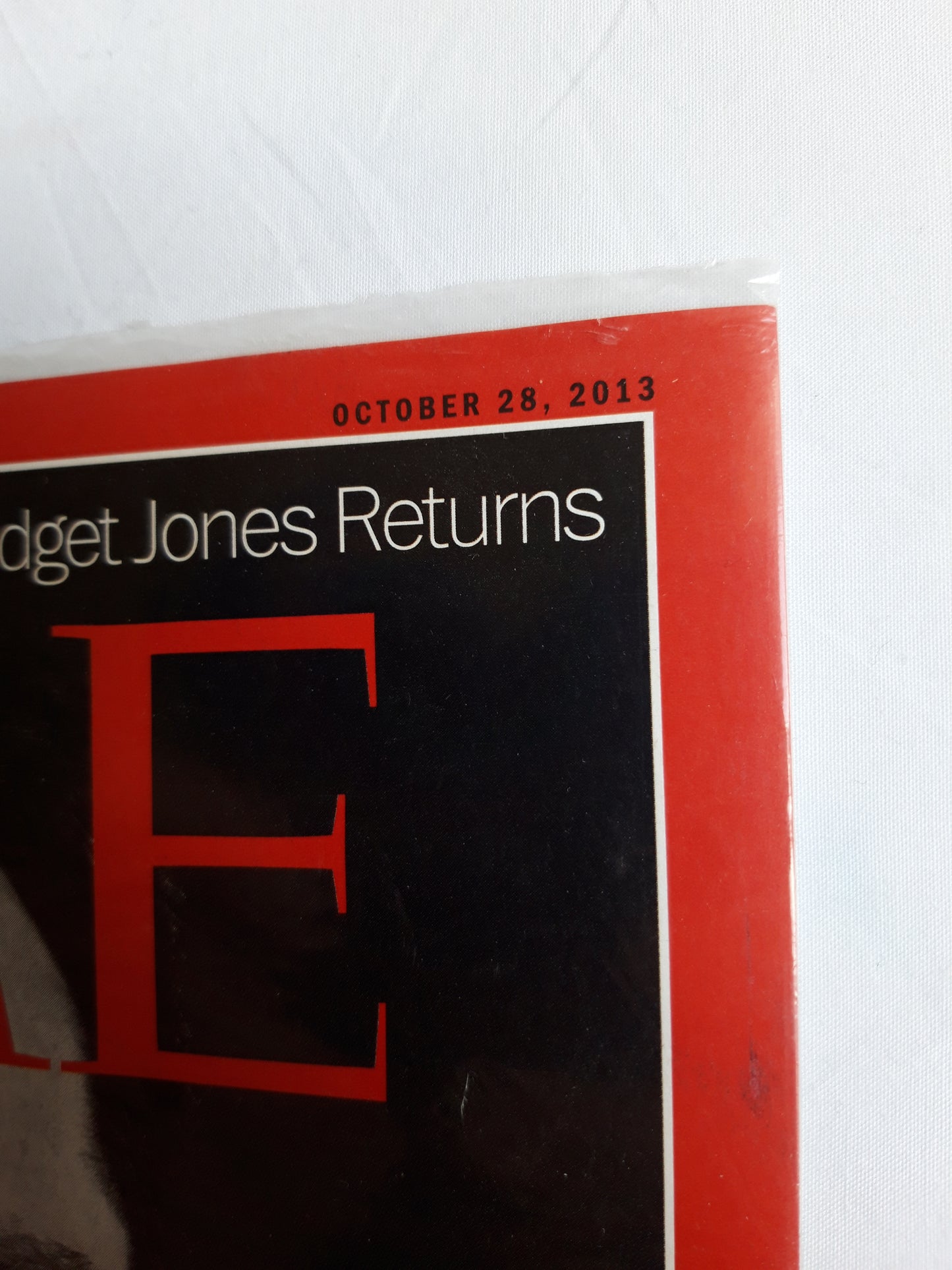 Time magazine Playing Genius Benedict Cumberbatch From Sherlock to Khan Iran`s Middle Man The U.S. of Texas Bridget Jones Returns 28.10.2023 Oktober 2023