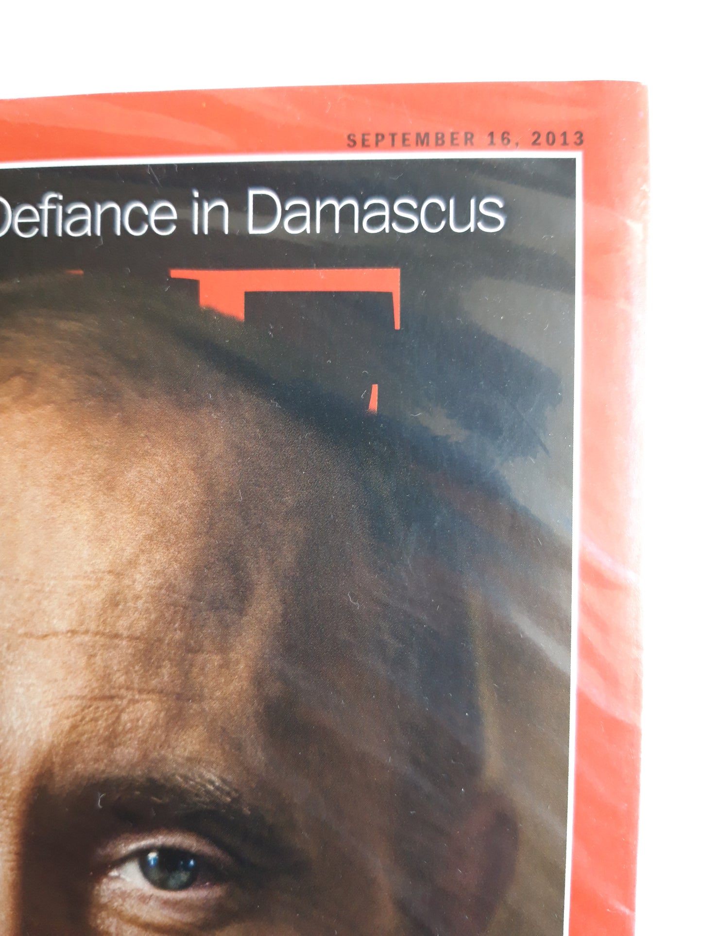 Time magazine The World according to Vladimir Putin Russia Syria Politics in Washington Defiance in Damascus 16.09.2013 September 2013 OVP