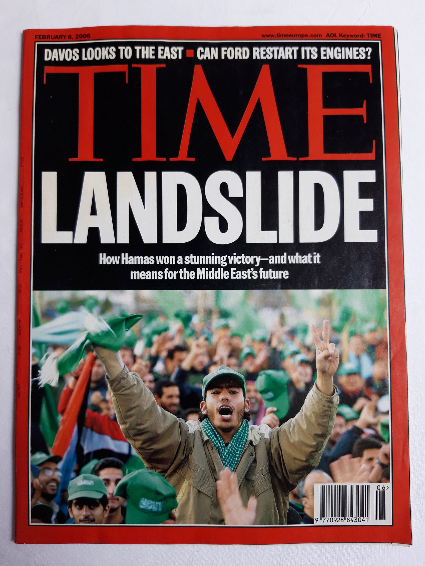 Time magazine Landslide How Hamas won a stunning victory Middle West`s future
